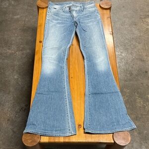 Goldsign Light Blue Flare Jeans